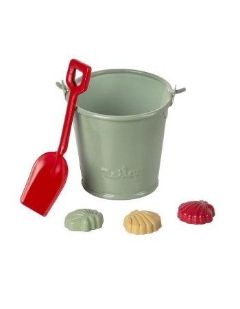 Set plage Maileg – seau pelle coquillages souris maison de poupée