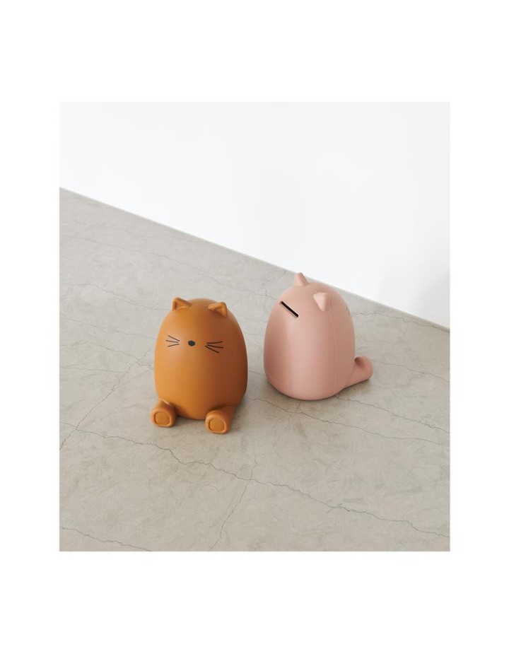 Tirelire Chat rose foncé - LIEWOOD