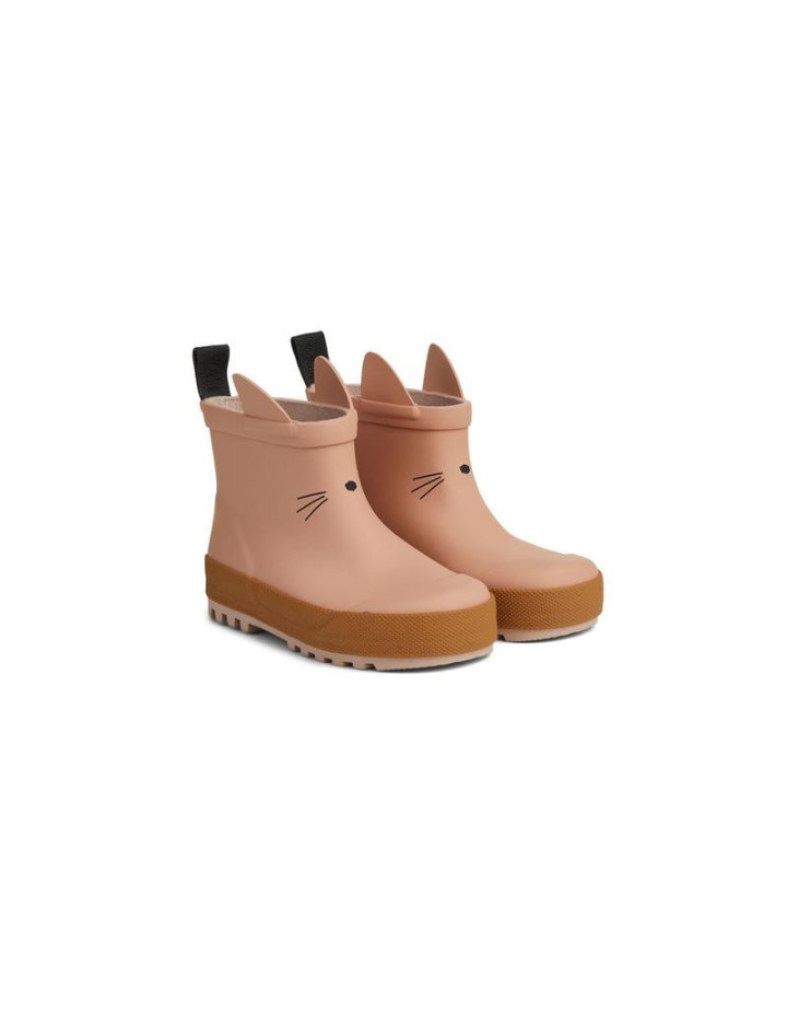 Bottes de pluie Tekla Chat Dark rose Bottes de pluie Tekla Chat Dark rose