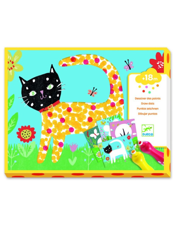 Peinture propre À petits points - DJECO