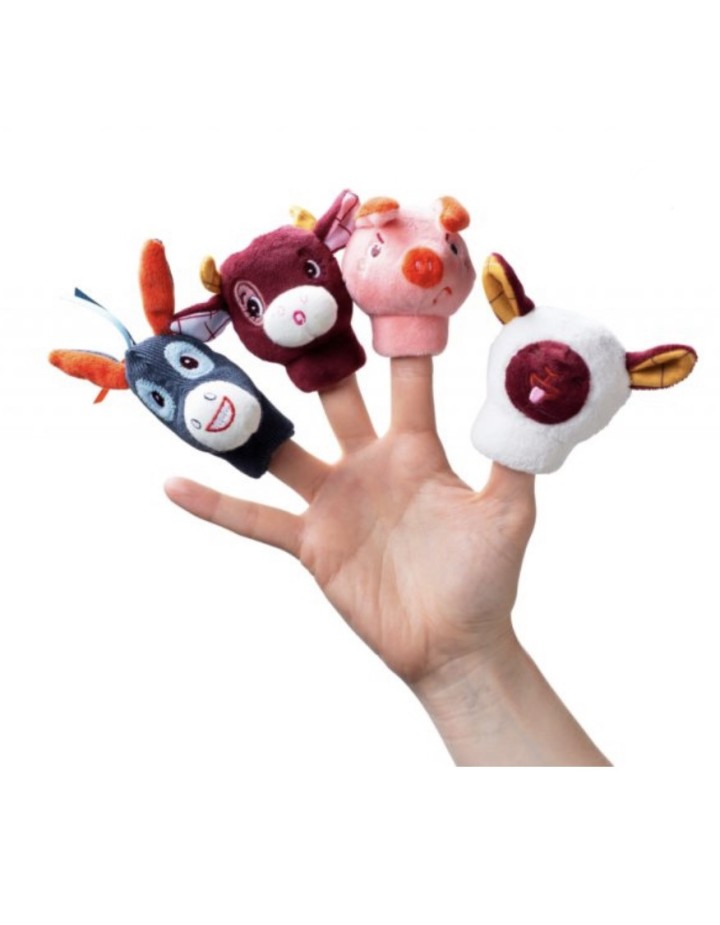 Marionnettes à doigts Ferme - LILLIPUTIENS