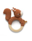 Anneau hochet en crochet Écureuil - SEBRA