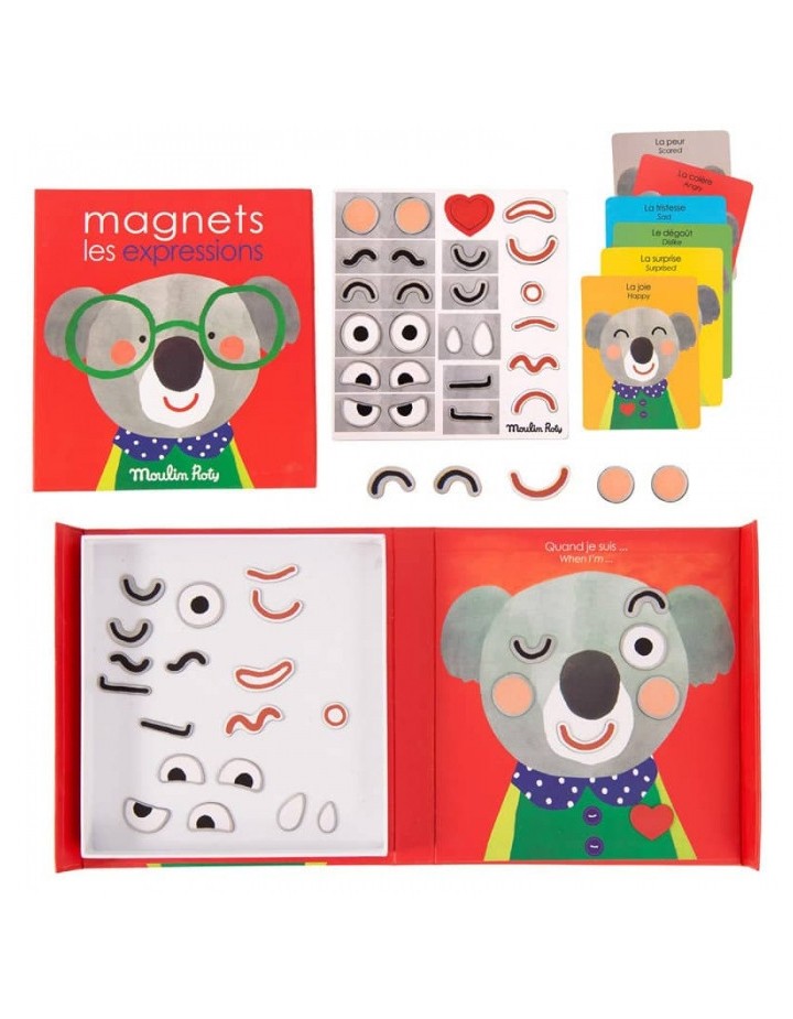Jeu magnétique des expressions - MOULIN ROTY