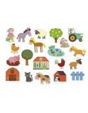 Magnets de la ferme - VILAC