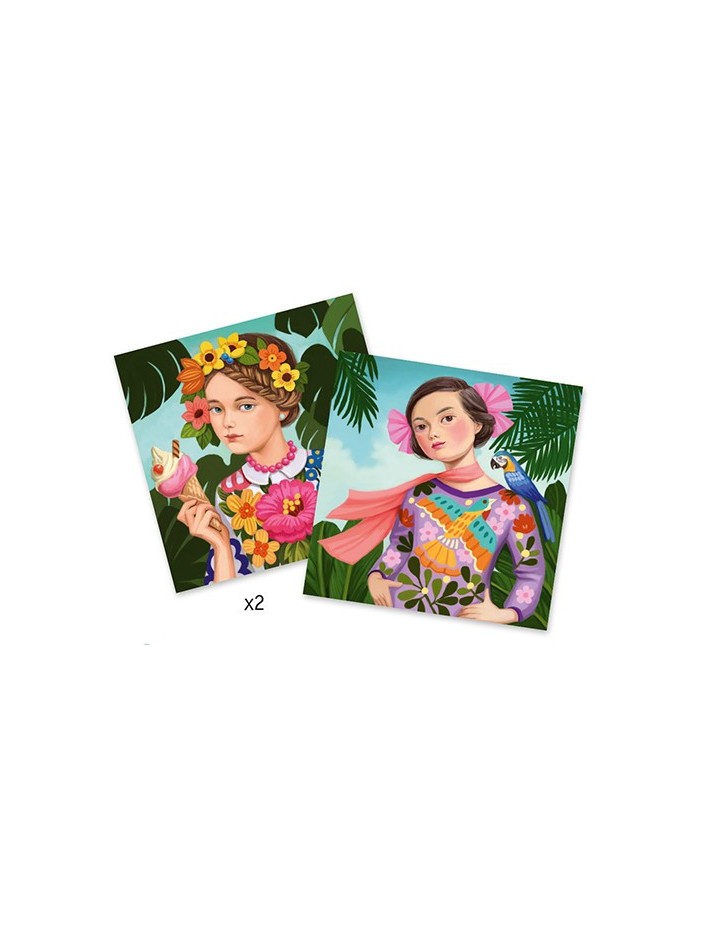 Atelier tableaux de sequins