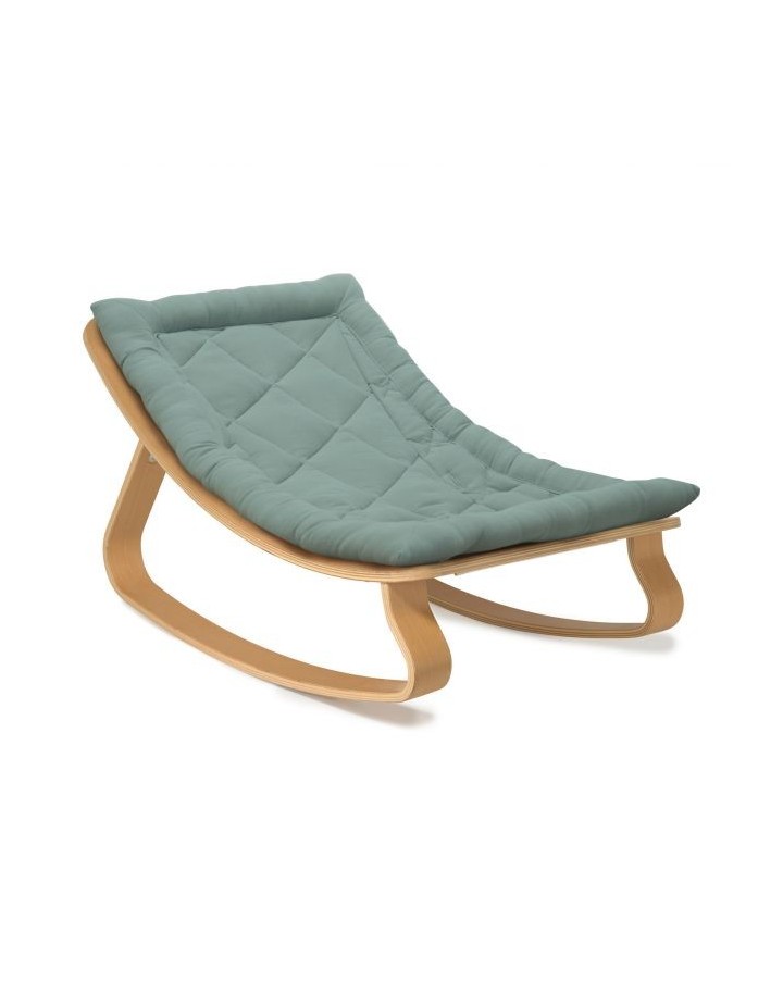 Transat LEVO Hêtre / Coussin Gris Orage