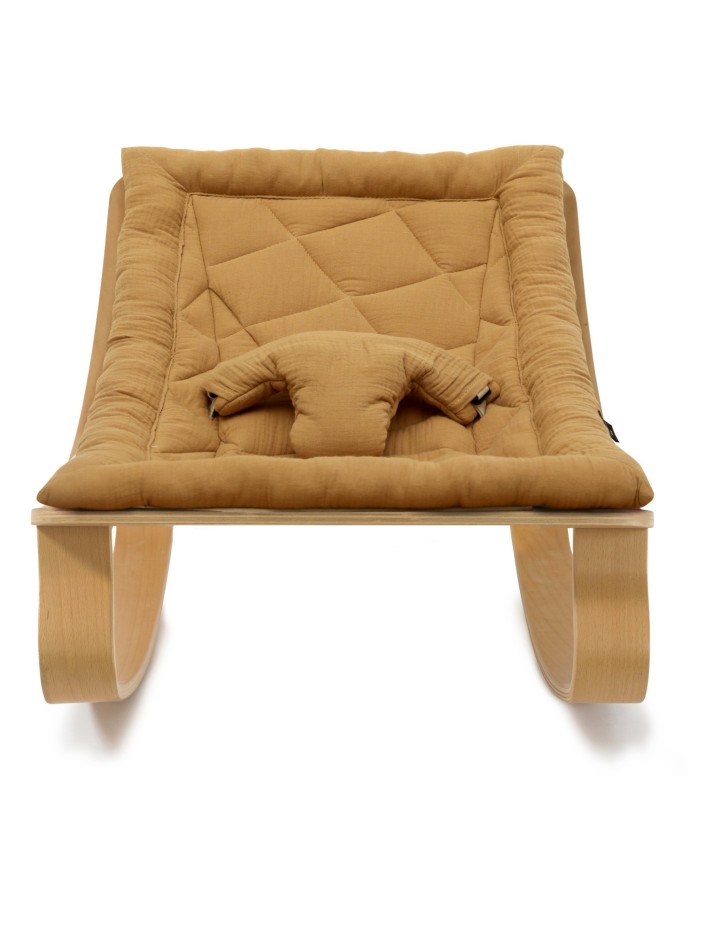 Transat LEVO Hêtre / Coussin Camel