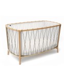 Lit bébé Kimi Lacet Hazelnut