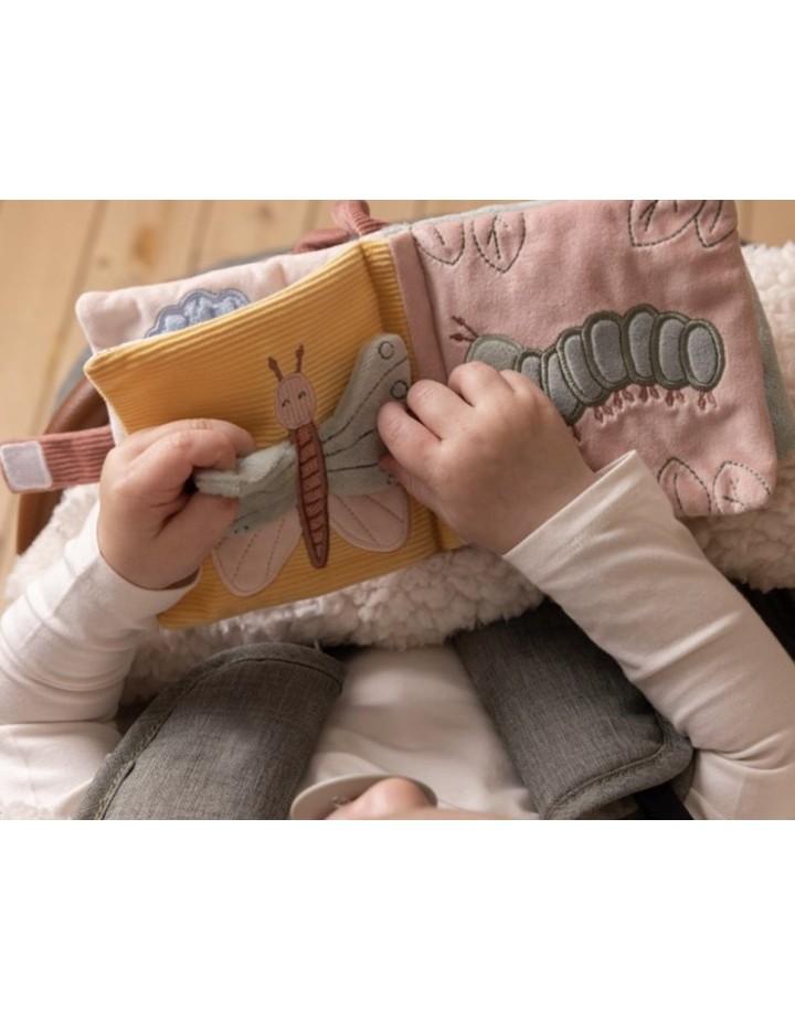 Livre d'activités pour poussette Flowers & Butterflies  - LITTLE DUTCH Livre d'activités pour poussette Flowers & Butterflies  - LITTLE DUTCH