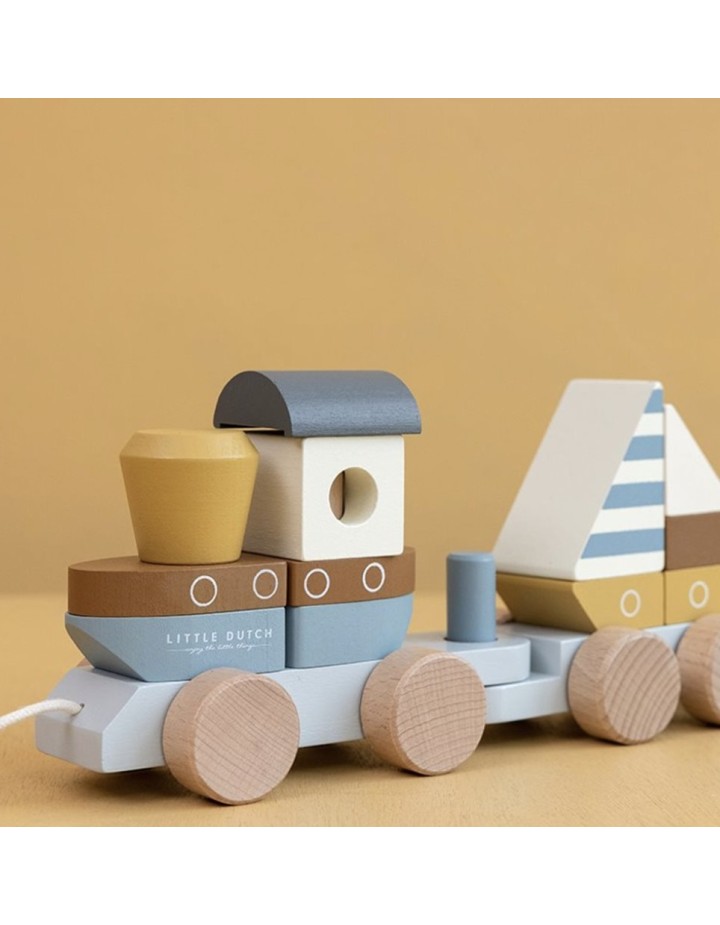 Train à bloc Sailors Bay - LITTLE DUTCH