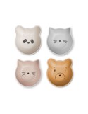 I- Lot de 4 bols à collation Filiz multi-blush - LIEWOOD I- Lot de 4 bols à collation Filiz multi-blush - LIEWOOD