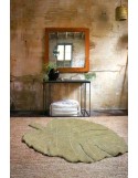 Tapis Lavable Monstera Olive
