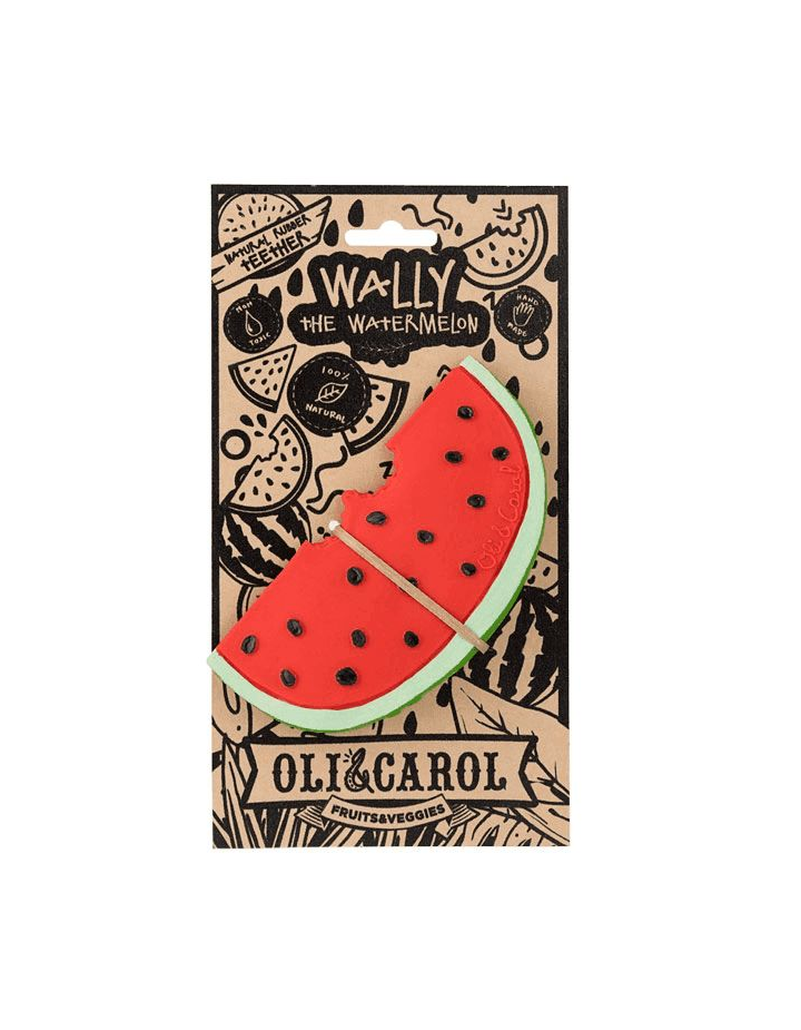 Hochet de dentition Wally pastèque - OLI & CAROL