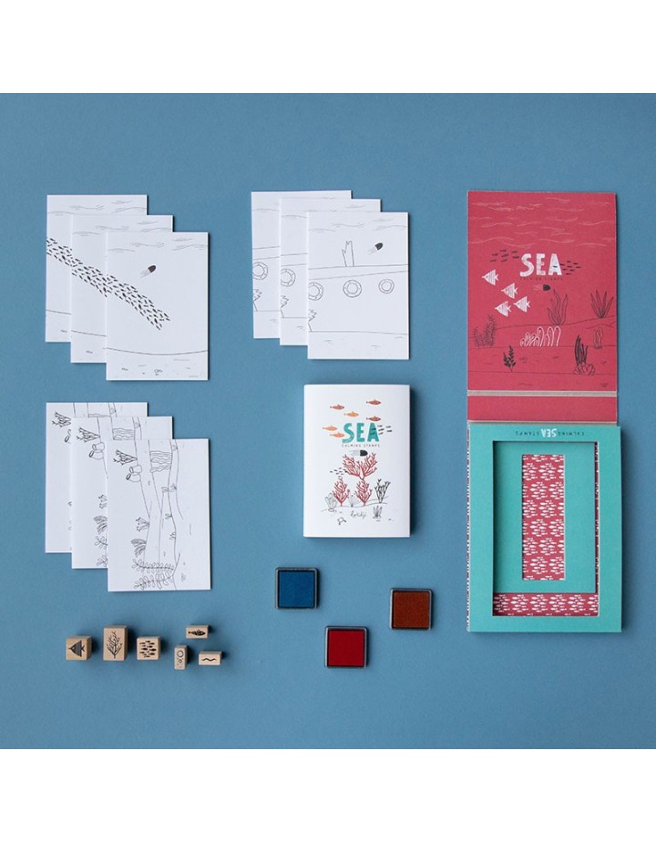 CALMING STAMPS - SEA - LONDJI