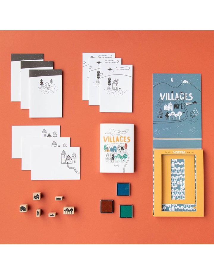 CALMING STAMPS - VILLAGES - LONDJI