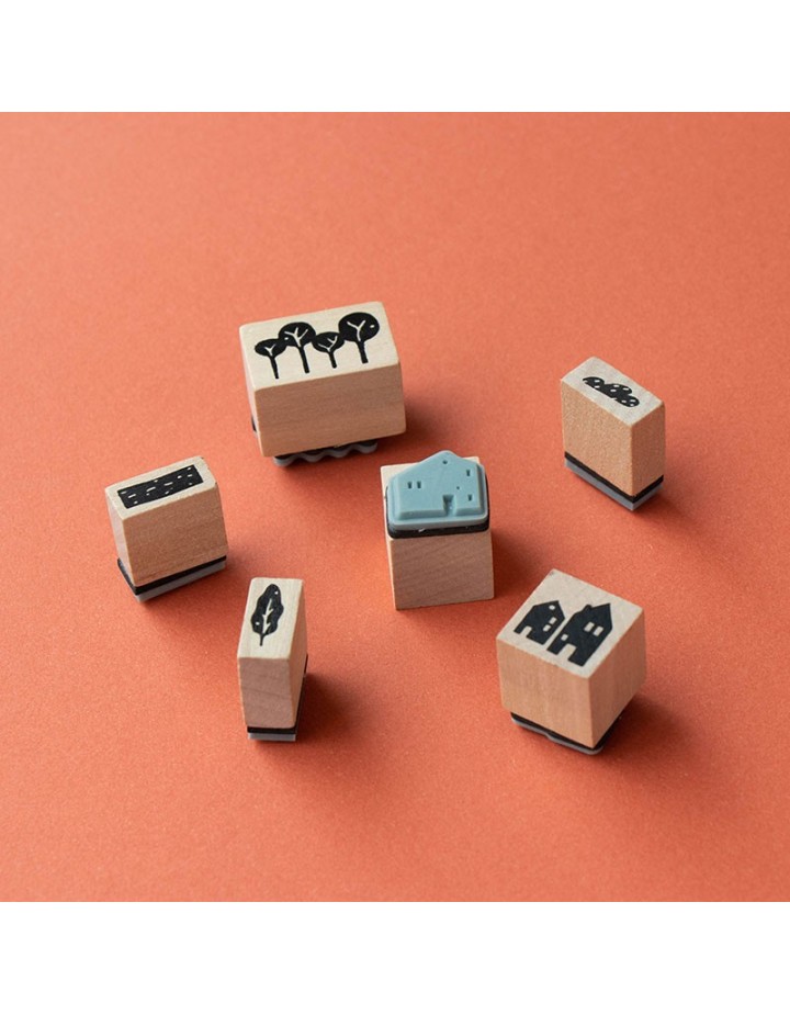 CALMING STAMPS - VILLAGES - LONDJI