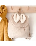 Sac à dos Lapinou Latte - LES JULIETTES Sac à dos Lapinou Latte - LES JULIETTES