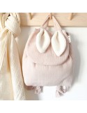 Sac à dos Lapinou Rose - LES JULIETTES