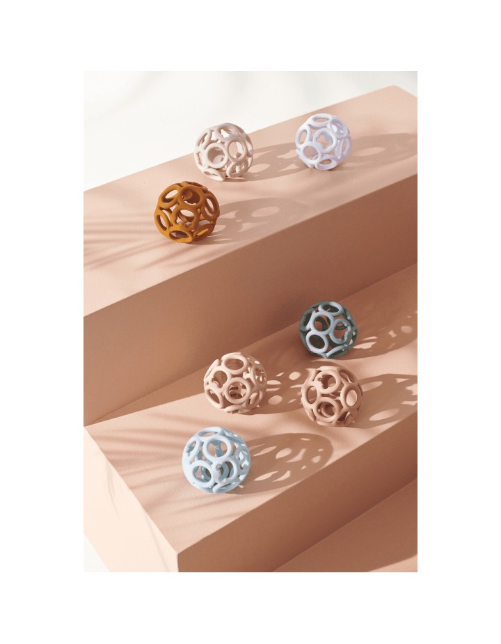 Anneau De Dentition Balle Jasmin Dark Rose - LIEWOOD Anneau De Dentition Balle Jasmin Dark Rose - LIEWOOD