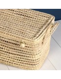 Malle de rangement en feuille de palmier 60 cm - BOHOME LIVING