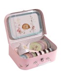 VALISE DINETTE LES ROSALIES- ACCESSOIRE CUISINE - JEUX D'IMITATION - MOULIN ROTY