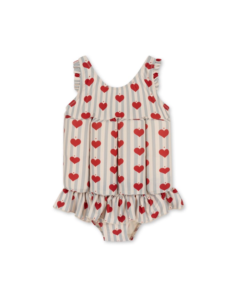 Maillot de bain flotteur Amour blue KONGES SLOJD