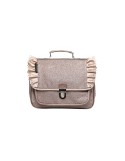 Petit Cartable Froufrous Paillettes Cuivre Maternelle/CP  - CARAMEL & CIE