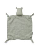 Doudou plat Agnete Hippopotame dove blue - LIEWOOD