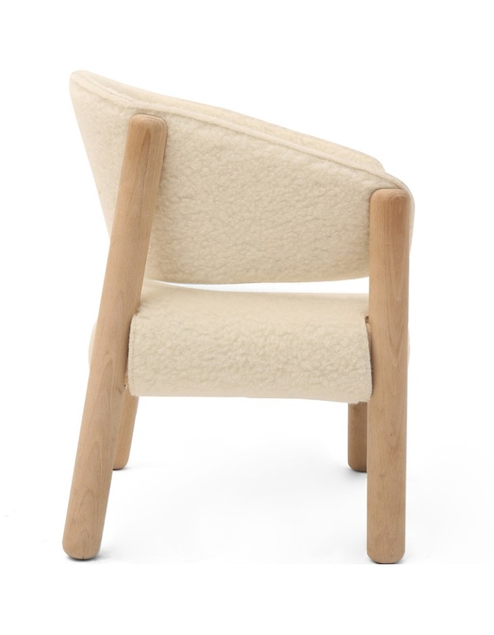 Chaise SABA En Hêtre Brut - CHARLIE CRANE
