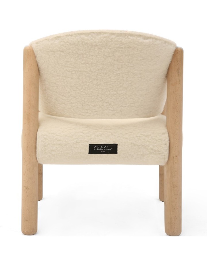 Chaise SABA En Hêtre Brut - CHARLIE CRANE