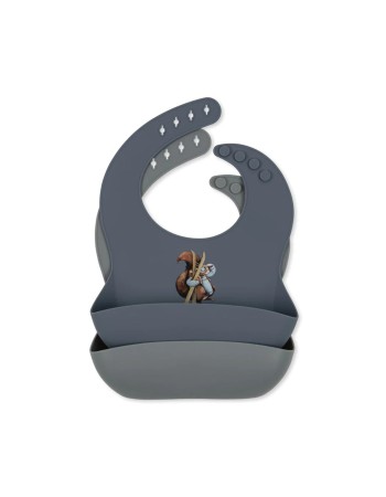 Lot de 2 Bavoirs Val D'Isère silicone - KONGES SLOJD Lot de 2 Bavoirs Val D'Isère silicone - KONGES SLOJD