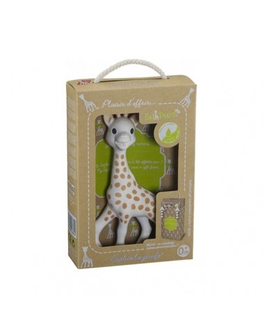 Doudou Girafe Mae ma petite girafe - 28cm