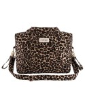 Sac à langer Darcy Coton Recyclé Léopard Beige - RIVE DROITE