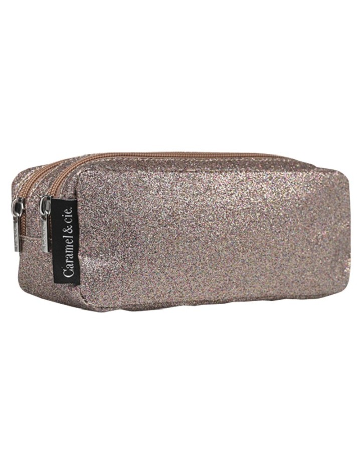 Trousse double arc en ciel étoilé CARAMEL CIE