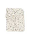 Drap housse lit 60 olive bloom- BABYSHOWER Drap housse lit 60 olive bloom- BABYSHOWER