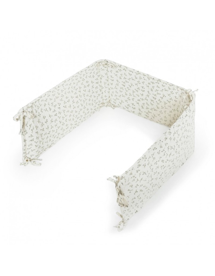 tour de lit doux olive bloom-BABYSHOWER