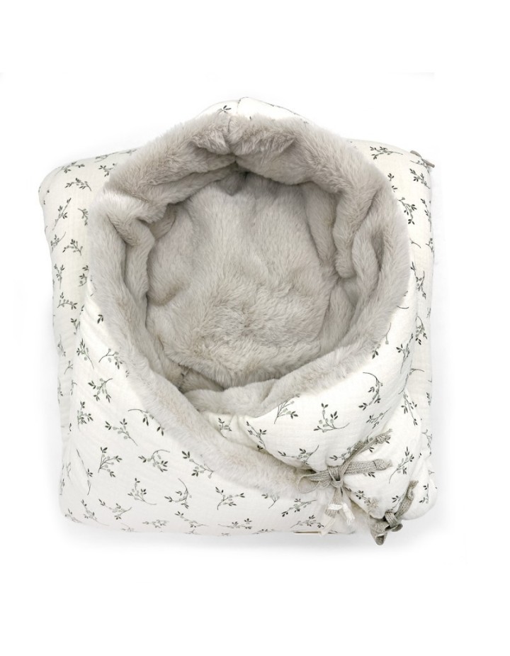 Nid d’ange polair Olive Bloom – Confort & chaleur bébé | Babyshower