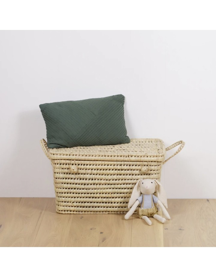 Malle de rangement en feuille de palmier 60 cm - BOHOME LIVING