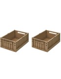 Lot de 2 boites de rangement S Oat Lot de 2 boites de rangement S Oat