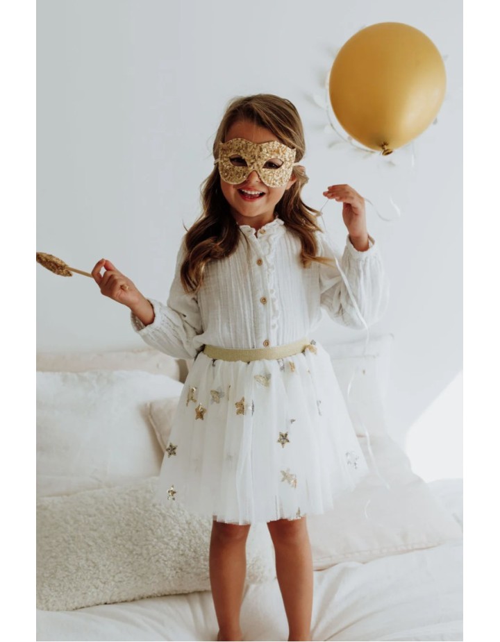 JUPE ETOILE PRINCESSE - DEGUISEMENT - LUCIOLE ET PETITS POIS