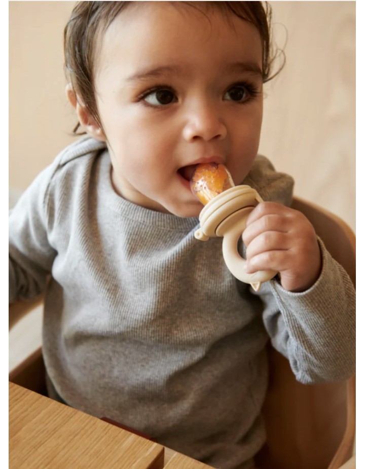 Lot De 2 sucettes d'aliments ou grignoteuses MIRANDA Bleu - BIBERON - LIEWOOD