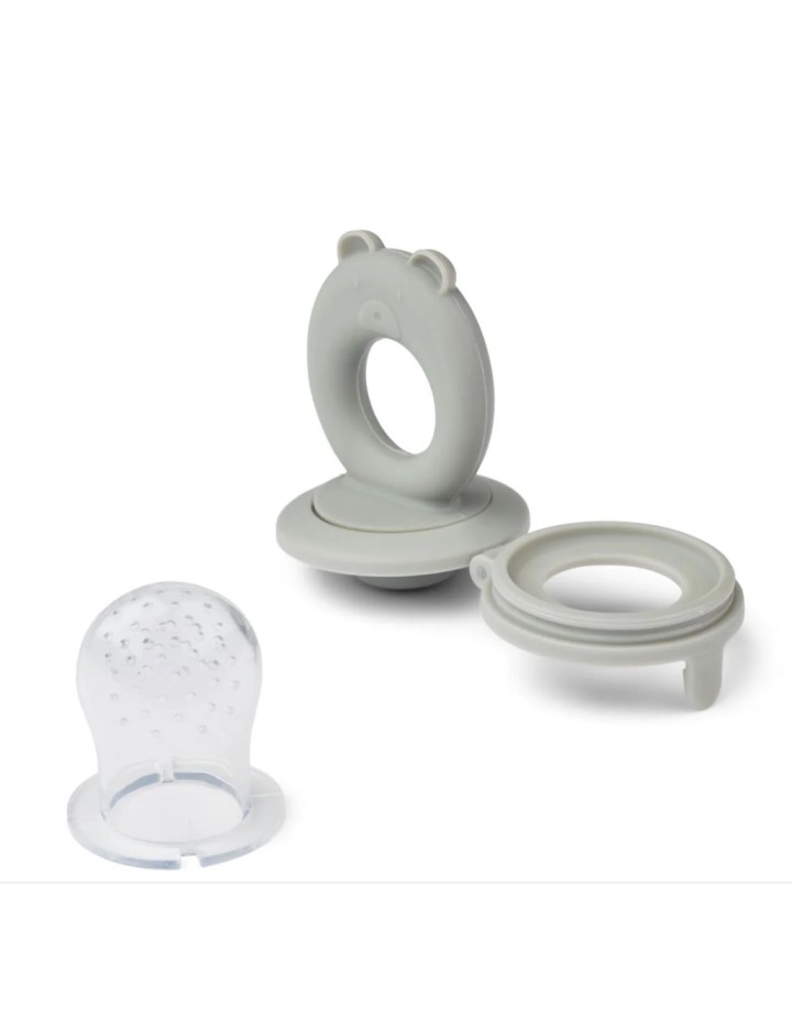 Lot De 2 sucettes d'aliments ou grignoteuses MIRANDA Bleu - BIBERON - LIEWOOD