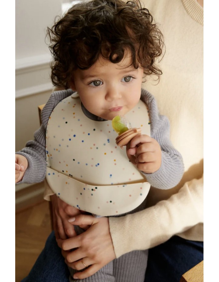 Lot De 2 sucettes d'aliments ou grignoteuses MIRANDA Peach - BIBERON - LIEWOOD