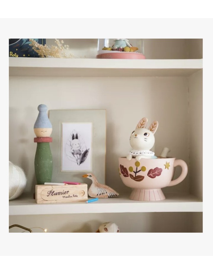 Tirelire Lapin - Collection après la pluie - MOULIN ROTY