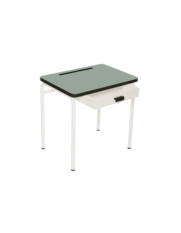 Bureau d’écolier enfant Régine en formica à partir de 3 ans