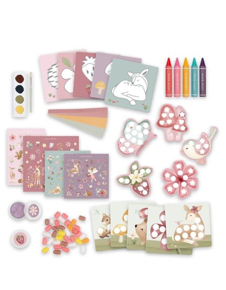 BOITE D'ACTIVITES CREATIVES XL FAIRY GARDEN - LOISIRS CREATIFS - LITTLE DUTCH