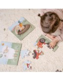 puzzle 4 en 1 little farm - Puzzle dés 2 ans - LITTLE DUTCH