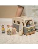 camping car vintage - jouet en bois dés 18 mois - LITTLE DUTCH