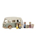 camping car vintage - jouet en bois dés 18 mois - LITTLE DUTCH