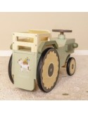 tracteur marcheur little farm - porteur dés 18 mois - LITTLE DUTCH